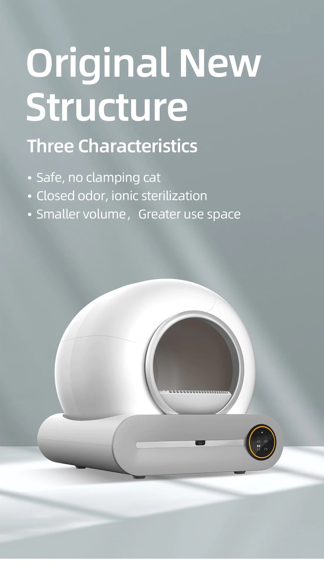 Auto-Clean Cat Comfort Litter Box