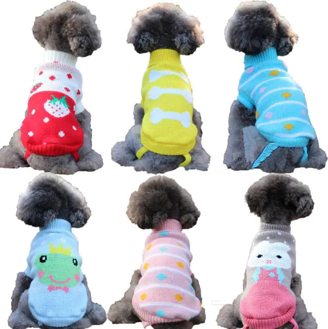 Pull pour Chien, Vêtements pour Animaux, Tenue Tricotée pour Animaux