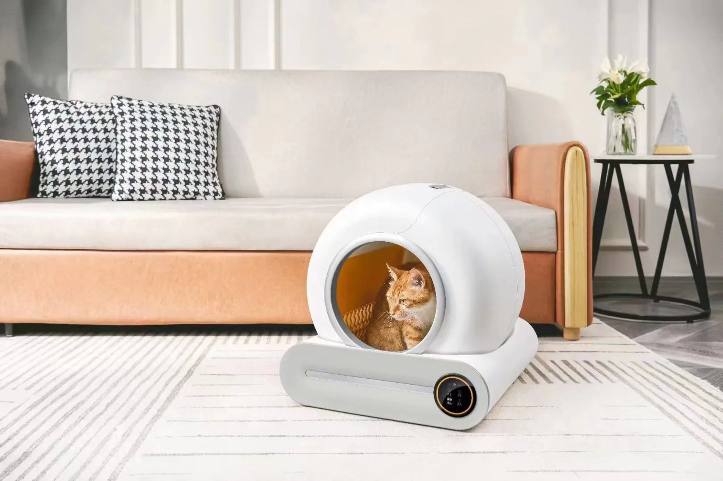 Auto-Clean Cat Comfort Litter Box
